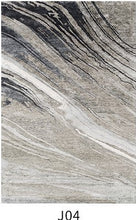 Load image into Gallery viewer, Abstract Ink Brush Area Rug J04 Distressed Medallion Floor Carpet for Living Room