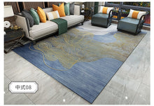 Load image into Gallery viewer, Abstract Ink Splash Area Rug Paint Brush Splatter Area Rug Style08 Faux Wool Accent Distressed Non-Slip Throw Rugs Floor Carpet