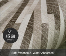 Load image into Gallery viewer, Wholesale Modern Contemporary Circular Area Rug YX02 Nordic Ground Carpet Mats Non-slip Back Suede Round Rug