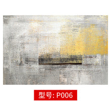 Load image into Gallery viewer, Abstract Ink Brush Area Rug Distressed Medallion Floor Carpet for Living Room