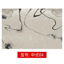 Load image into Gallery viewer, Abstract Ink Splash Area Rug Paint Brush Splatter Area Rug Style04 Faux Wool Accent Distressed Non-Slip Throw Rugs Floor Carpet