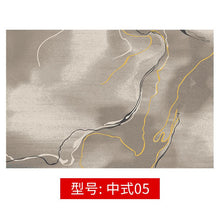 Load image into Gallery viewer, Abstract Ink Splash Area Rug Paint Brush Splatter Area Rug Style05 Faux Wool Accent Distressed Non-Slip Throw Rugs Floor Carpet