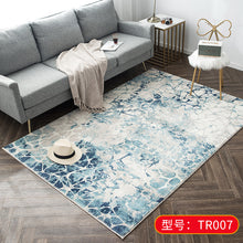 Load image into Gallery viewer, Abstract Luxury Faux Wool Area Rug Non-Slip Area Rug Accent Distressed Throw Rugs Floor Carpet for Living Room Bedrooms Laundry Room Decor