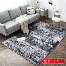 Load image into Gallery viewer, Wholesale Abstract Luxury Faux Wool Area Rug TR003 Non-Slip Area Rug Accent Distressed Throw Rugs Floor Carpet