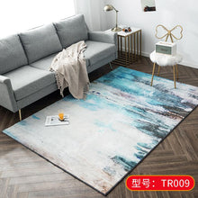 Load image into Gallery viewer, Wholesale Abstract Luxury Faux Wool Area Rug TR009 Non-Slip Area Rug Accent Distressed Throw Rugs Floor Carpet