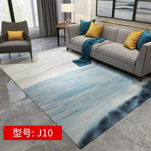Load image into Gallery viewer, Abstract Ink Brush Area Rug J10 Distressed Medallion Floor Carpet for Living Room