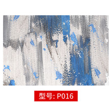 Load image into Gallery viewer, Abstract Ink Brush Area Rug P016 Distressed Medallion Floor Carpet for Living Room