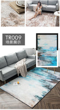 Load image into Gallery viewer, Wholesale Abstract Luxury Faux Wool Area Rug TR009 Non-Slip Area Rug Accent Distressed Throw Rugs Floor Carpet