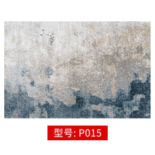 Load image into Gallery viewer, Abstract Ink Brush Area Rug P015 Distressed Medallion Floor Carpet for Living Room