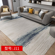 Load image into Gallery viewer, Abstract Ink Brush Area Rug J11 Distressed Medallion Floor Carpet for Living Room