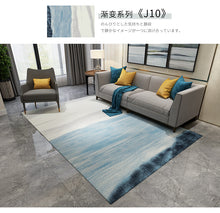 Load image into Gallery viewer, Abstract Ink Brush Area Rug J10 Distressed Medallion Floor Carpet for Living Room