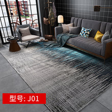 Load image into Gallery viewer, Abstract Ink Brush Area Rug J01 Distressed Medallion Floor Carpet for Living Room