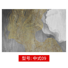 Load image into Gallery viewer, Abstract Ink Splash Area Rug Paint Brush Splatter Area Rug Style09 Faux Wool Accent Distressed Non-Slip Throw Rugs Floor Carpet