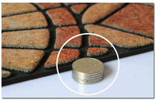 Load image into Gallery viewer, Wholesale Half Round Rubber Flocking Entrance Door Mat Semi-Circular 24 X 36 Inch Entry Way Doormat Front Door Rug Outdoor Heavy Duty Welcome Mat