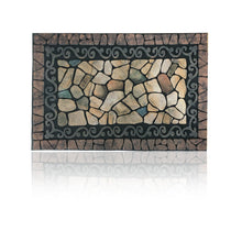 Load image into Gallery viewer, Wholesale Rubber Flocking Entrance Door Mat Large 24 X 36 Inch Entry Way Doormat Front Door Rug Outdoor Heavy Duty Welcome Mat, Non Slip Rubber Back Low Profile for Garage, Patio, High Traffic Area, Rectangle