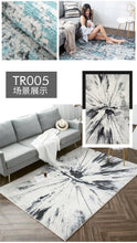 Load image into Gallery viewer, Wholesale Abstract Luxury Faux Wool Area Rug TR005 Non-Slip Area Rug Accent Distressed Throw Rugs Floor Carpet