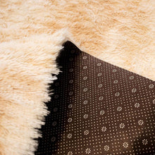Load image into Gallery viewer, Shaggy Faux Fur Area Rug Khaki Fluffy Shag Rug for Living Room Furry Carpet Throw Rug Fuzzy Plush Rug