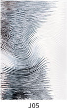 Load image into Gallery viewer, Abstract Ink Brush Area Rug J05 Distressed Medallion Floor Carpet for Living Room