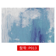 Load image into Gallery viewer, Abstract Ink Brush Area Rug P013 Distressed Medallion Floor Carpet for Living Room