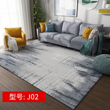 Load image into Gallery viewer, Abstract Ink Brush Area Rug J02 Distressed Medallion Floor Carpet for Living Room