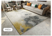 Load image into Gallery viewer, Abstract Ink Splash Area Rug Paint Brush Splatter Area Rug Style10 Faux Wool Accent Distressed Non-Slip Throw Rugs Floor Carpet