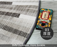 Load image into Gallery viewer, Wholesale Modern Contemporary Circular Area Rug Nordic Ground Carpet Mats Non-slip Back Suede Round Rug for Balcony Table Hanging Basket Living Room Decoration