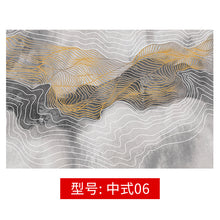 Load image into Gallery viewer, Abstract Ink Splash Area Rug Paint Brush Splatter Area Rug Style06 Faux Wool Accent Distressed Non-Slip Throw Rugs Floor Carpet