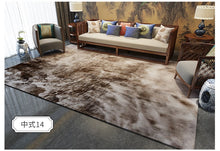 Load image into Gallery viewer, Abstract Ink Splash Area Rug Paint Brush Splatter Area Rug Style14 Faux Wool Accent Distressed Non-Slip Throw Rugs Floor Carpet