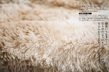 Load image into Gallery viewer, Shaggy Faux Fur Area Rug Khaki Fluffy Shag Rug for Living Room Furry Carpet Throw Rug Fuzzy Plush Rug