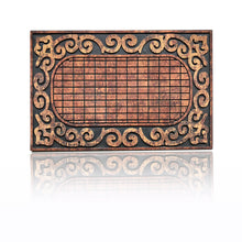 Load image into Gallery viewer, Wholesale Rubber Flocking Entrance Door Mat Large 24 X 36 Inch Entry Way Doormat Front Door Rug Outdoor Heavy Duty Welcome Mat, Non Slip Rubber Back Low Profile for Garage, Patio, High Traffic Area, Rectangle