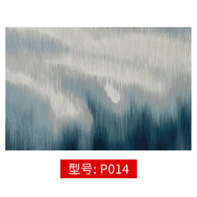 Load image into Gallery viewer, Abstract Ink Brush Area Rug P014 Distressed Medallion Floor Carpet for Living Room