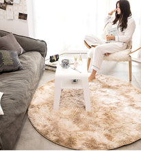 Load image into Gallery viewer, Shaggy Faux Fur Area Rug Khaki Fluffy Shag Rug for Living Room Furry Carpet Throw Rug Fuzzy Plush Rug