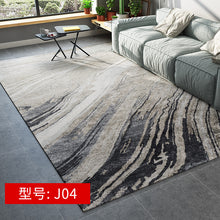 Load image into Gallery viewer, Abstract Ink Brush Area Rug J04 Distressed Medallion Floor Carpet for Living Room