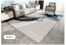 Load image into Gallery viewer, Abstract Ink Splash Area Rug Paint Brush Splatter Area Rug Style07 Faux Wool Accent Distressed Non-Slip Throw Rugs Floor Carpet