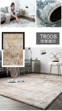 Load image into Gallery viewer, Wholesale Abstract Luxury Faux Wool Area Rug TR008 Non-Slip Area Rug Accent Distressed Throw Rugs Floor Carpet