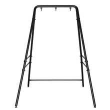 Load image into Gallery viewer, 133*137*180cm Wrought Iron Four-Legged Standing 200kg Three Rings Hanging Chair Frame Black
