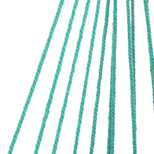 Load image into Gallery viewer, Distinctive Cotton Canvas Hanging Rope Chair with Pillows Green
