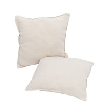Load image into Gallery viewer, Distinctive Cotton Canvas Hanging Rope Chair with Pillows Beige
