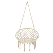 Load image into Gallery viewer, Round Tassel Cotton Sling Beige
