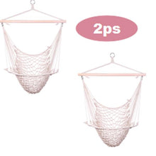 Load image into Gallery viewer, 2pcs  Hanging Rope Air/Sky Chair Swing beige

