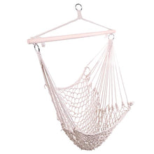 Load image into Gallery viewer, 2pcs  Hanging Rope Air/Sky Chair Swing beige
