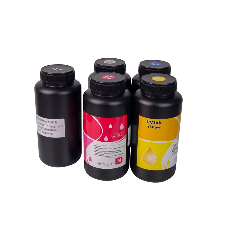 Flatbed Led UV Printer Ink Ricoh UV Curable Ink