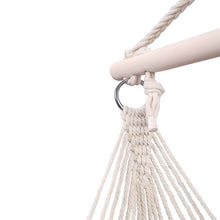 Load image into Gallery viewer, 2pcs  Hanging Rope Air/Sky Chair Swing beige
