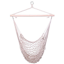 Load image into Gallery viewer, 2pcs  Hanging Rope Air/Sky Chair Swing beige
