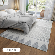 Load image into Gallery viewer, Moroccan Bohemian Area Rug BCMY008 Wholesale Faux Wool 3d Printed Carpet Mat
