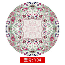 Load image into Gallery viewer, Wholesale Mandala Rug Vintage Circular Dia 140CM Area Carpet Nordic Ground Mats Non-slip Back Polyester Short Velvet Round Rug for Balcony Table Hanging Basket Living Room Decoration
