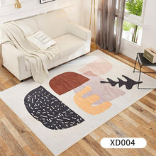 Load image into Gallery viewer, Modern Geometric Area Rug XD004 Wholesale Faux Wool 3d Printed Carpet Mat
