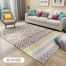 Load image into Gallery viewer, Moroccan Bohemian Area Rug BCMY002 Wholesale Faux Wool 3d Printed Carpet Mat
