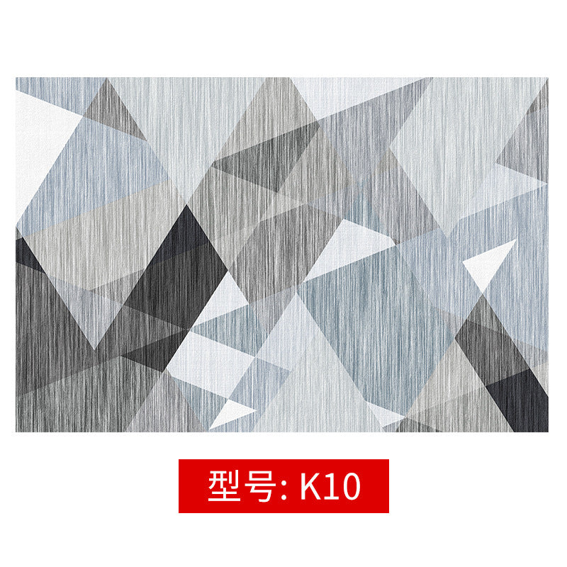 Geometrical Area Rug K10 Abstract Mordern Geometric Area Rugs Floor Carpet for Living Room