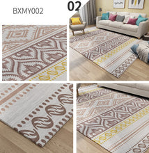 Load image into Gallery viewer, Moroccan Bohemian Area Rug BCMY002 Wholesale Faux Wool 3d Printed Carpet Mat
